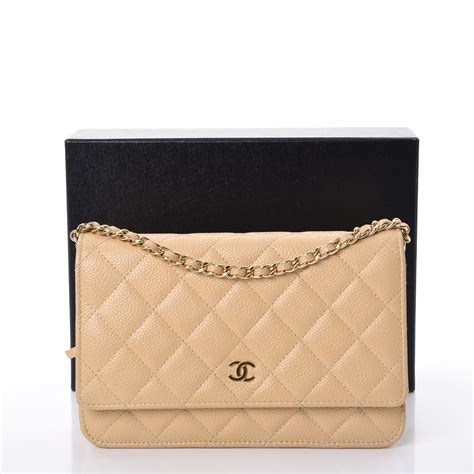 chanel woc beige